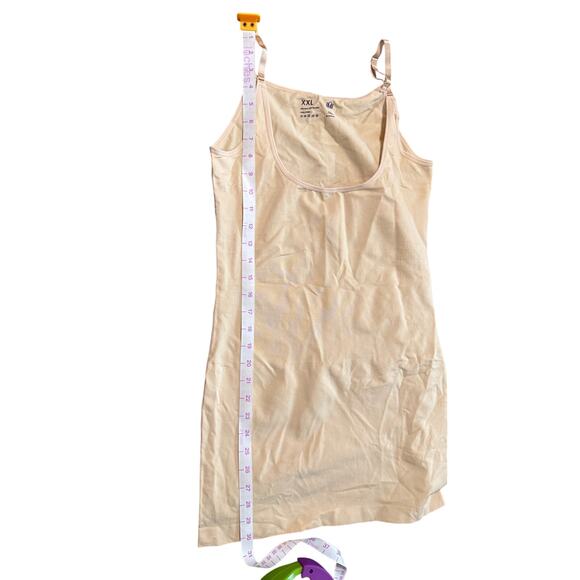 NEW Empetua Shapermint Open Bust Shaper Slip Dress Nude Size XXL Shaperwear - Picture 8 of 11